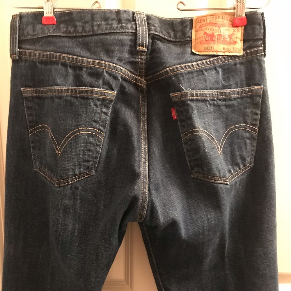 Levi’s 501 Original Fit Button Fly Jeans